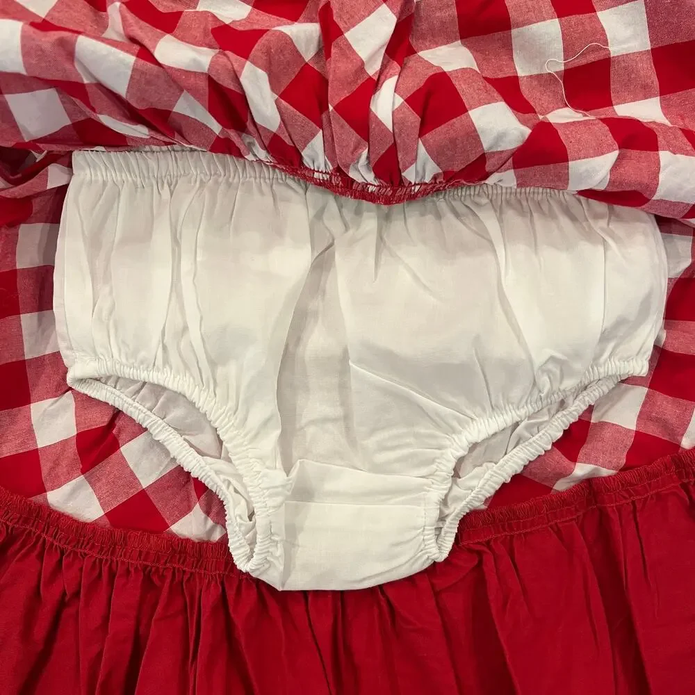NWT Gymboree 4th of July Red, White & Blue Tiered Dress - SIZE 12-18M
